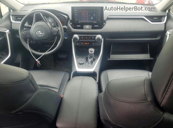 4T3B6RFV2MU058532 2021 TOYOTA RAV4 White Առջևի վահանակի տեսք