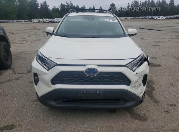 4T3B6RFV2MU058532 2021 TOYOTA RAV4 White Դիմացի տեսք