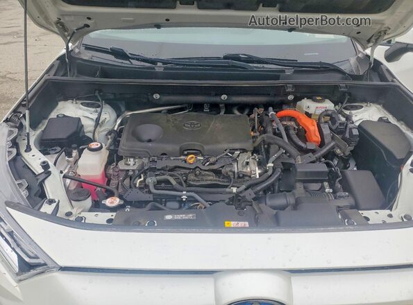 4T3B6RFV2MU058532 2021 TOYOTA RAV4 White Շարժիչի բաժամունքի տեսք