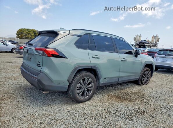 4T3B6RFV2NU084548 2022 TOYOTA RAV4 Green 