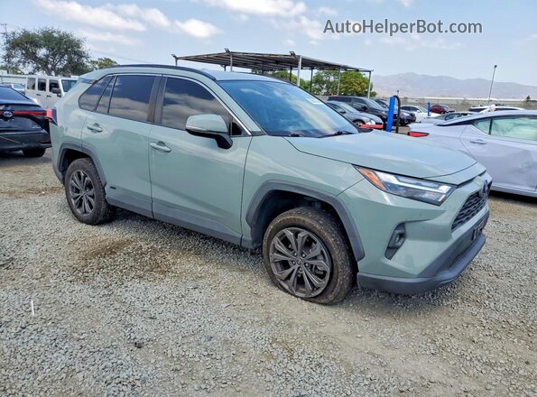 4T3B6RFV2NU084548 2022 TOYOTA RAV4 Green 