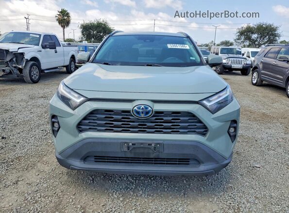 4T3B6RFV2NU084548 2022 TOYOTA RAV4 Green 