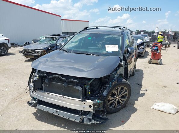 4T3B6RFV2RU147542 2024 TOYOTA RAV4 HYBRID Gray Առջևի ձախ երեք քառորդ տեսարան