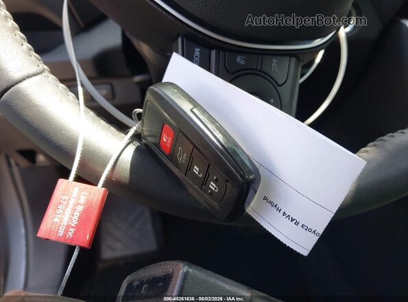 4T3B6RFV2RU147542 2024 TOYOTA RAV4 HYBRID Gray Առջևի վահանակի տեսք