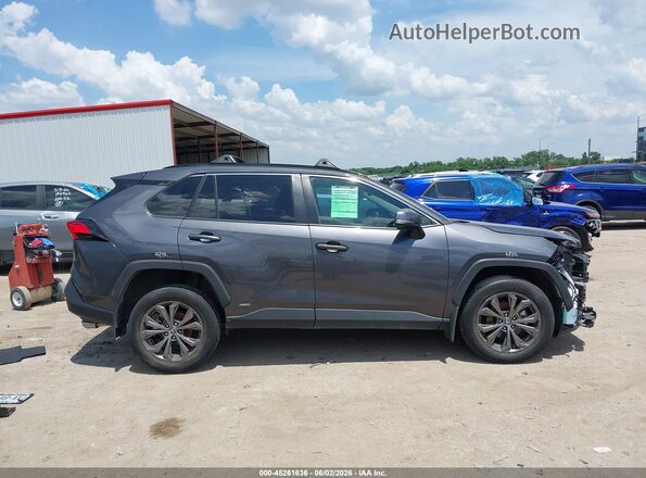 4T3B6RFV2RU147542 2024 TOYOTA RAV4 HYBRID Gray Սալոնի հետևի տեսք