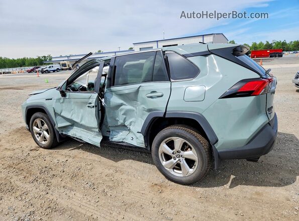 4T3B6RFV3MU056689 2021 TOYOTA RAV4 Бирюзовый Задняя левая четверть