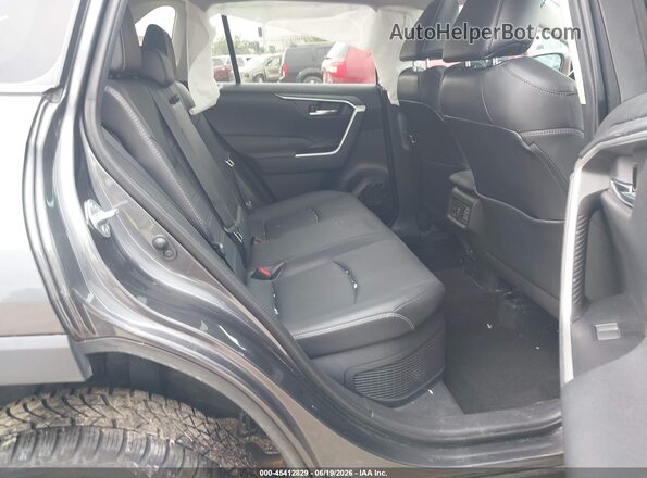 4T3B6RFV4MU040999 2021 TOYOTA RAV4 HYBRID Gray Vista de la etiqueta del VIN