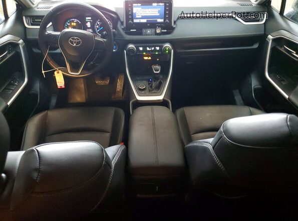 4T3B6RFV4MU052098 2021 TOYOTA RAV4 Blue Dashboard view