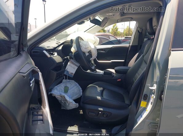 4T3B6RFV4NU103066 2022 TOYOTA RAV4 HYBRID Gray Front interior view