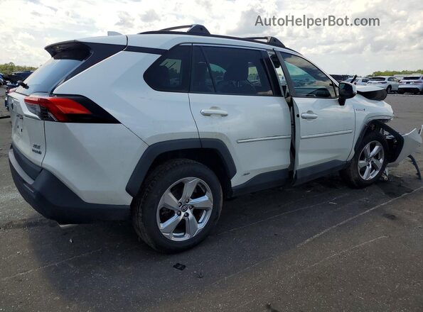 4T3B6RFV5MU024844 2021 TOYOTA RAV4 White Հետևի աջ