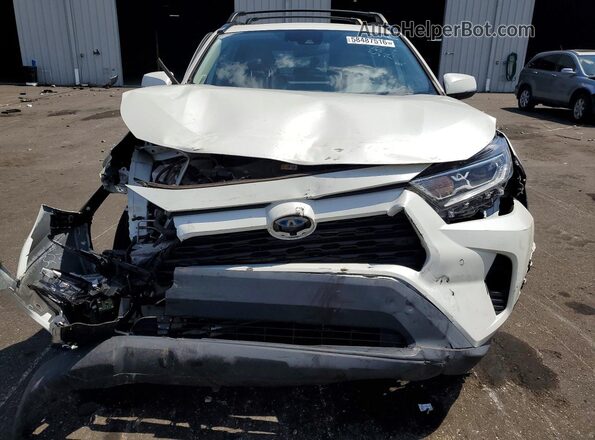 4T3B6RFV5MU024844 2021 TOYOTA RAV4 White Դիմացի տեսք
