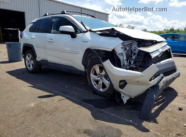 4T3B6RFV5MU024844 2021 TOYOTA RAV4 White Առջևի աջ