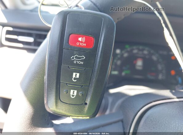 4T3B6RFV5PU107890 2023 TOYOTA RAV4 HYBRID White Dashboard view