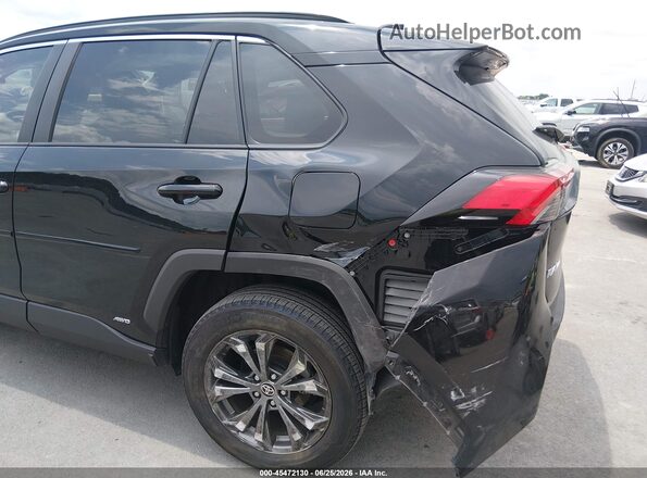 4T3B6RFV6NU103165 2022 TOYOTA RAV4 HYBRID Black Вид спереду