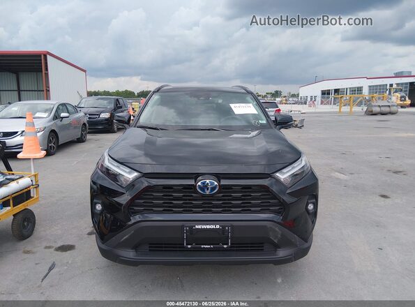4T3B6RFV6NU103165 2022 TOYOTA RAV4 HYBRID Black Вид щитка приладів