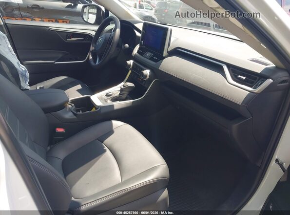 4T3B6RFV7RU171805 2024 TOYOTA RAV4 HYBRID White Вид салону спереду