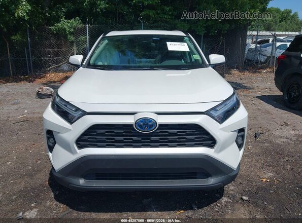 4T3B6RFV7RU171805 2024 TOYOTA RAV4 HYBRID White Вид щитка приладів