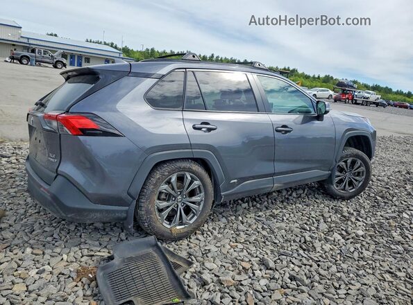 4T3B6RFV8NU069102 2022 TOYOTA RAV4 Gray უკანა მარჯვენა
