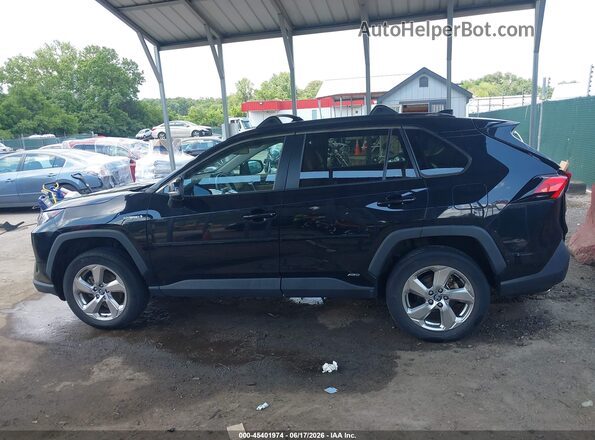 4T3B6RFV9MU019355 2021 TOYOTA RAV4 HYBRID Black 360 interior view