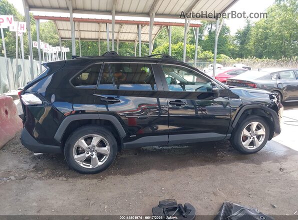 4T3B6RFV9MU019355 2021 TOYOTA RAV4 HYBRID Black Rear interior view