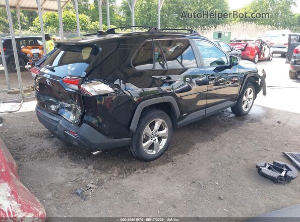 4T3B6RFV9MU019355 2021 TOYOTA RAV4 HYBRID Black Rear right