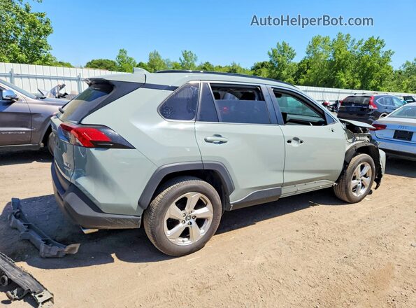 4T3B6RFVXMU007828 2021 TOYOTA RAV4 Green Trasero derecho