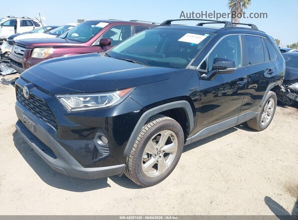 4T3B6RFVXMU055250 2021 TOYOTA RAV4 HYBRID Black 
