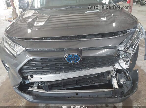 4T3B6RFVXMU060190 2021 TOYOTA RAV4 HYBRID Серый Вид щитка приборов