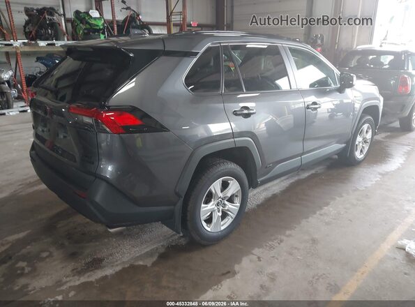 4T3B6RFVXMU060190 2021 TOYOTA RAV4 HYBRID Серый Задняя правая четверть
