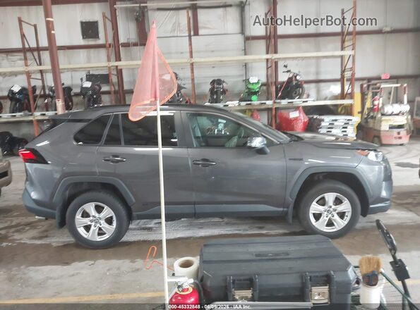 4T3B6RFVXMU060190 2021 TOYOTA RAV4 HYBRID Серый Вид задней части салона