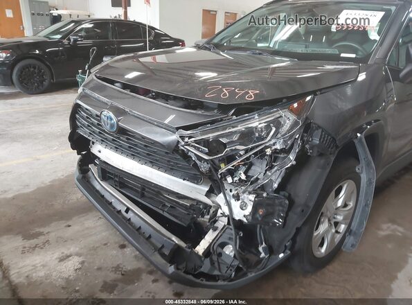 4T3B6RFVXMU060190 2021 TOYOTA RAV4 HYBRID Серый Вид спереди