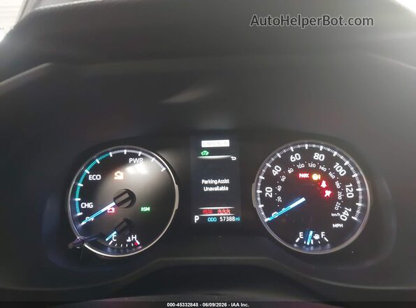 4T3B6RFVXMU060190 2021 TOYOTA RAV4 HYBRID Серый Вид задних сидений