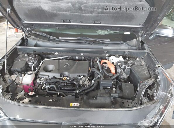 4T3B6RFVXMU060190 2021 TOYOTA RAV4 HYBRID Серый Вид сзади