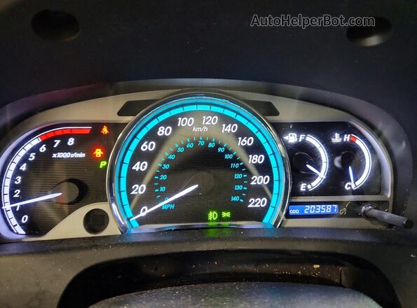 4T3BA3BB8GU076657 2016 TOYOTA VENZA White Vista del cuadro de instrumentos