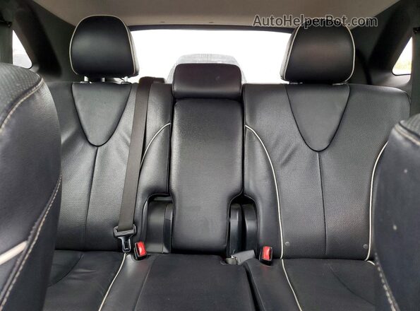 4T3BA3BB8GU077131 2016 TOYOTA VENZA Black Vista de los asientos traseros