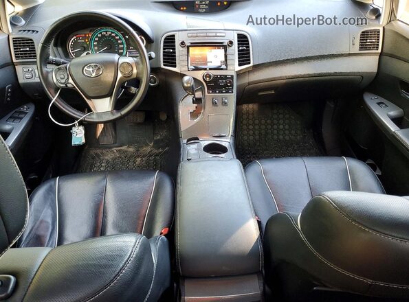 4T3BK3BB9GU122087 2016 TOYOTA VENZA Синий Вид панели приборов