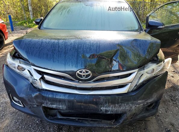 4T3BK3BB9GU122087 2016 TOYOTA VENZA Синий Вид подкапотного пространства