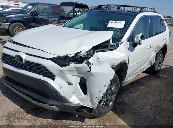 4T3D6RFV1SU186881 2025 TOYOTA RAV4 HYBRID White Przód lewy