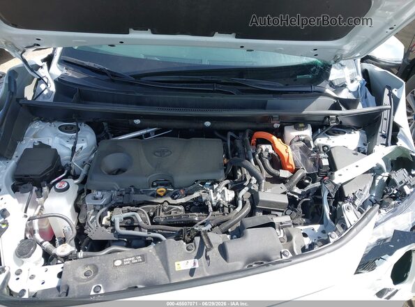 4T3D6RFV1SU186881 2025 TOYOTA RAV4 HYBRID White Widok z tyłu