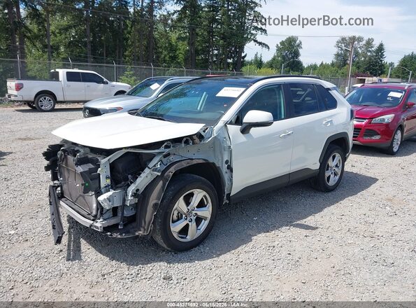 4T3D6RFV2MU024776 2021 TOYOTA RAV4 HYBRID Белый Передняя левая четверть