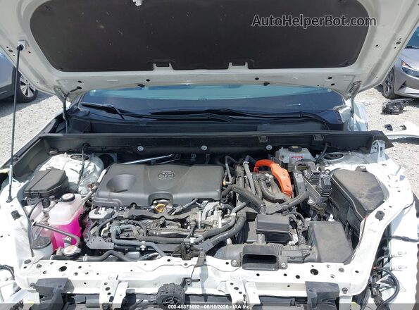 4T3D6RFV2MU024776 2021 TOYOTA RAV4 HYBRID Белый Вид сзади