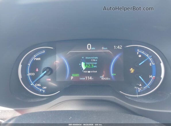 4T3D6RFV2MU062427 2021 TOYOTA RAV4 HYBRID Silver Вид задніх сидінь