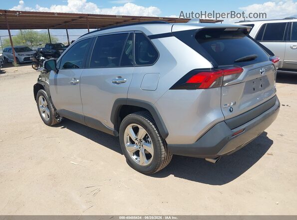4T3D6RFV2MU062427 2021 TOYOTA RAV4 HYBRID Silver Задня ліва чверть