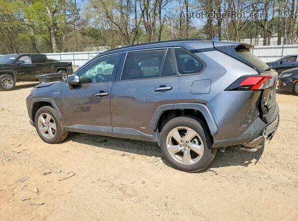 4T3D6RFV4MU055026 2021 TOYOTA RAV4 Gray Հետևի ձախ