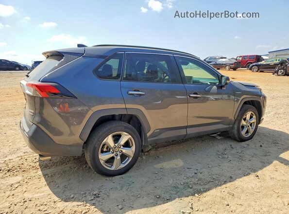 4T3D6RFV4MU055026 2021 TOYOTA RAV4 Gray Հետևի աջ