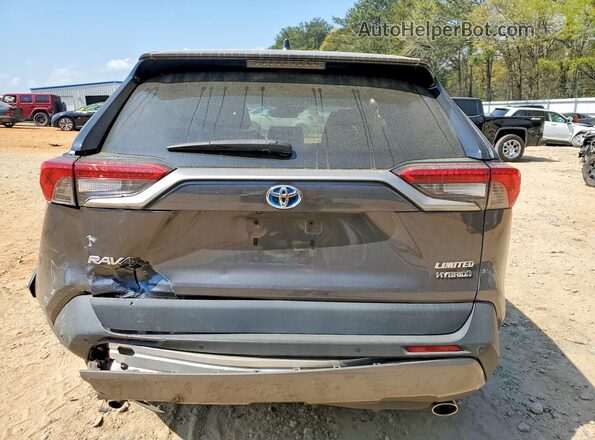 4T3D6RFV4MU055026 2021 TOYOTA RAV4 Gray Հետևի տեսք