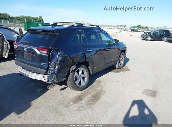 4T3D6RFV5MU057254 2021 TOYOTA RAV4 HYBRID Dark Blue Tył prawy