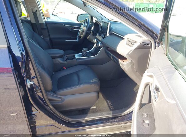 4T3D6RFV5MU057254 2021 TOYOTA RAV4 HYBRID Dark Blue Widok wnętrza z przodu