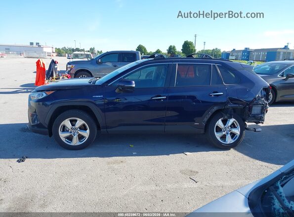 4T3D6RFV5MU057254 2021 TOYOTA RAV4 HYBRID Dark Blue Widok wnętrza 360 stopni