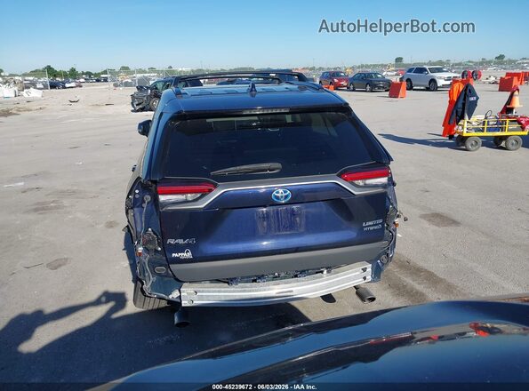 4T3D6RFV5MU057254 2021 TOYOTA RAV4 HYBRID Dark Blue 
